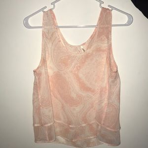 Frenchi Paisley Tank Top